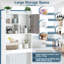 Rangement autoportant au-dessus de la toilette