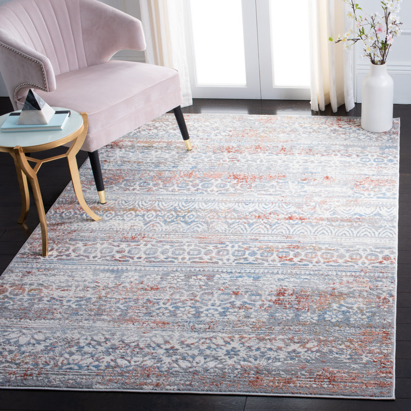 Gov Cotton Southwestern Rug, Rectangle 9' x 12'