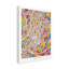 «Austin Texas City Map IV», impression sur toile tendue-441616722