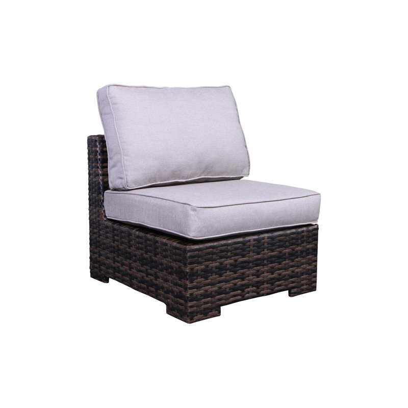 Chaise sans accoudoirs Cabana - brun