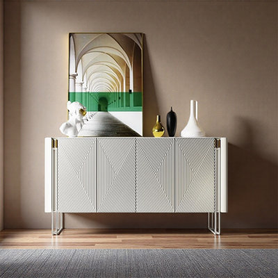 Italian style light luxury storage shoe cabinet