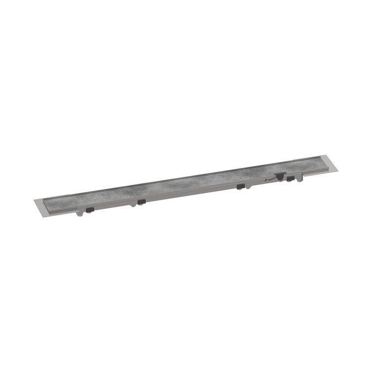 Rain Rock Trim Flex 23 5/8" Linear Grid Shower Drain