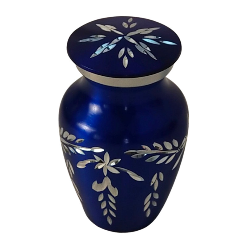 Urnes de crémation Rezki, Bleu