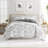 7-Piece Bedding Bundle - Pattern Comforter and Sheet Set-99311861-99311875