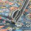 Tapis bleu marine Southwestern / Lodge-1173343803