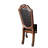 Chateau  Synthetic Leather & Cherry Finish De Ville Side Chair Only Chairs, Not Including Tables
