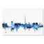 « dublin ireland horizon white », impression sur toile tendue-22539879