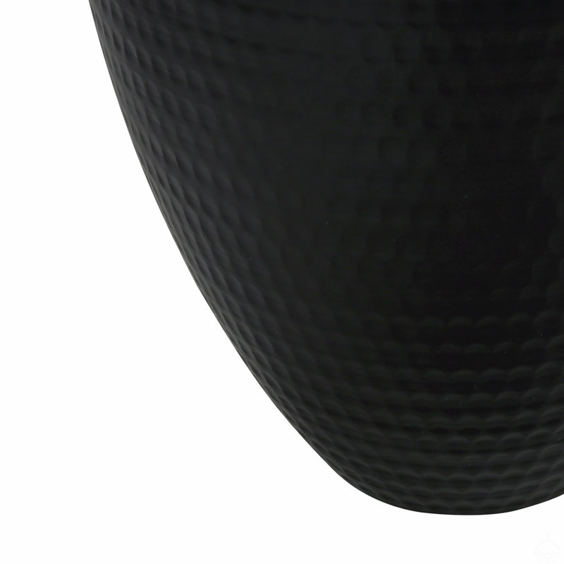 Lighting, H 26 ", lampe de table, métal noir