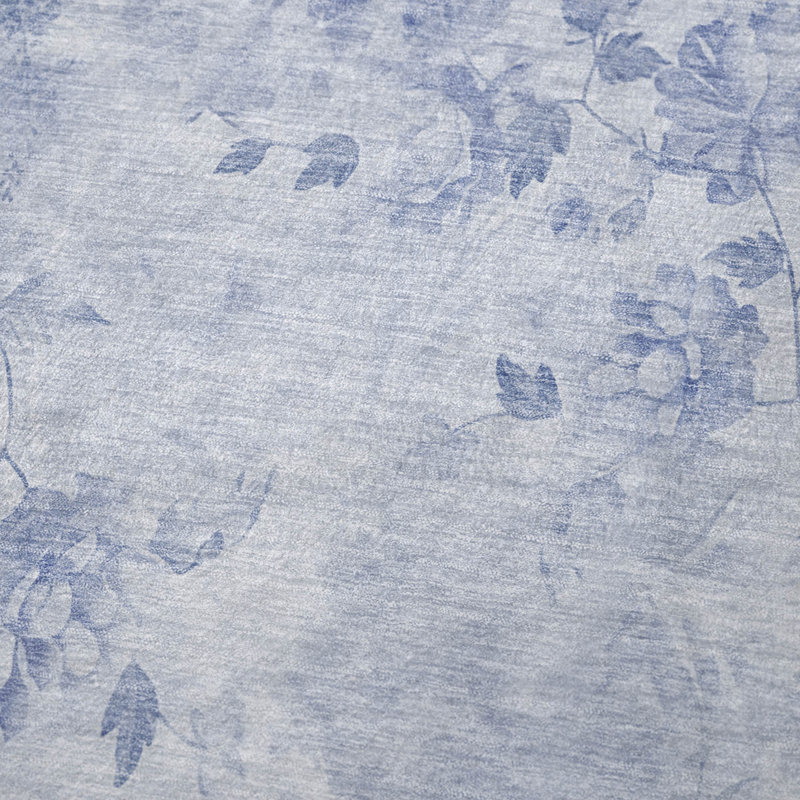Jeté floral Sherpa ASB724 Addison, Floral bleu ciel