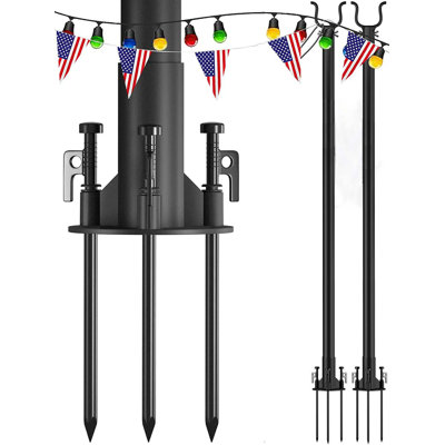 Polymeris String Light Pole