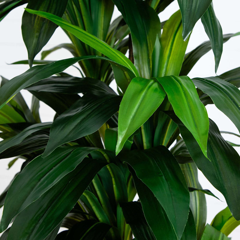 Arbre Dracaena artificiel 108 po en doublure de pot