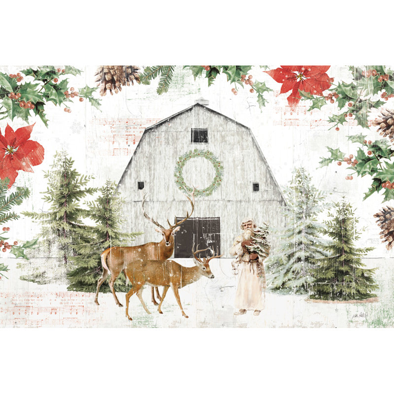 Wooded Holiday I, H 8 po x l 12 po