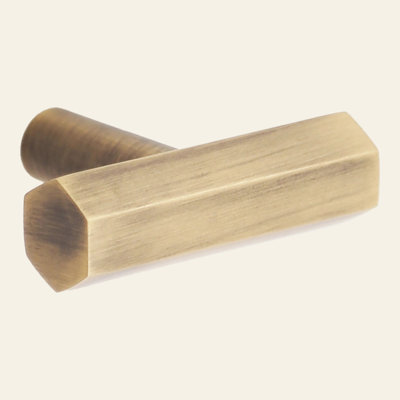 Madelyn Carter Abigail Solid Brass T-Knob