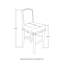 Tabouret de bar 28,75 po Aichele-626664568