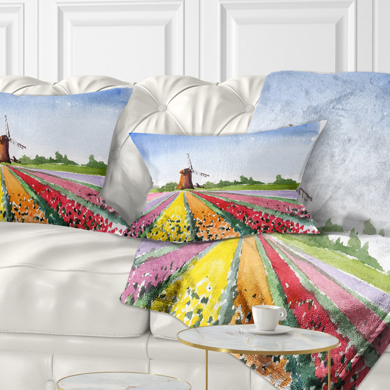 Coussin Cityscape Holland, Rectangulaire, 12 po x 20 po