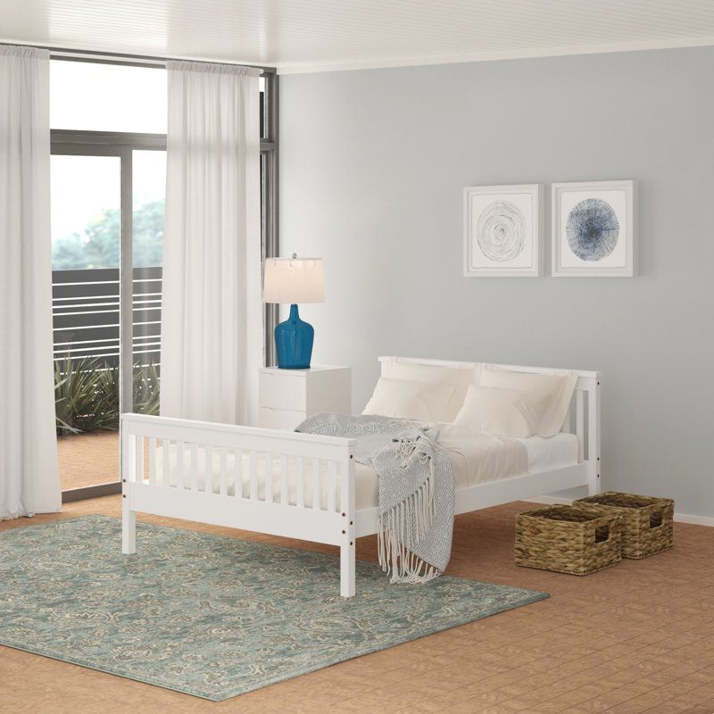 Shane Solid Wood Bed, Kingsize (5'), Caramel