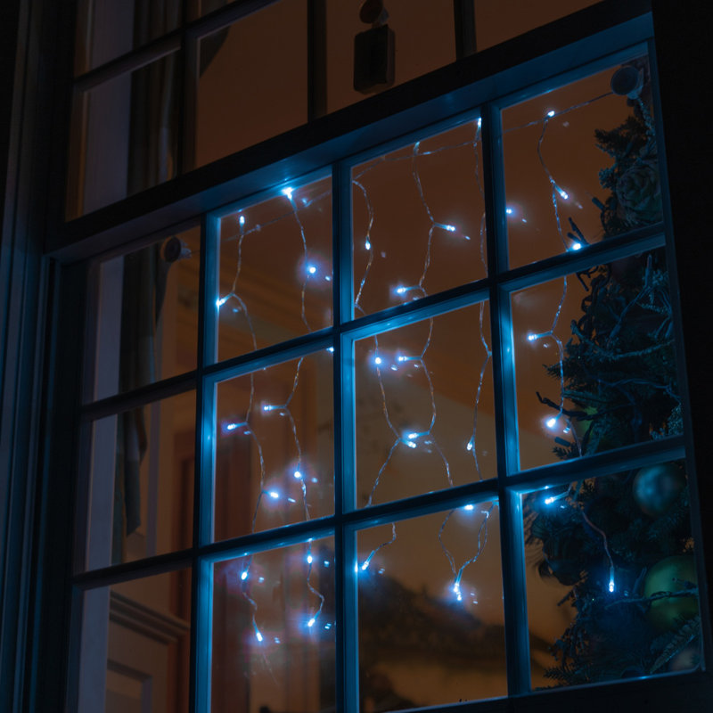 Indoor 42 - Bulb 2.5'' LED Curtain String Light
