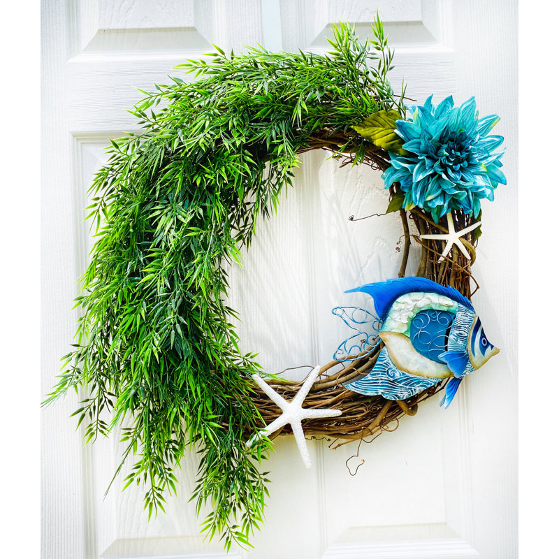 Handcrafted Faux 18'' Wreath