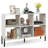 Open-Back Bookshelf With Drawer For Study-1193729785
