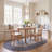 Chanute Hand Woven Jute + 0.4 Cotton Performance Geometric Rug in Natural/Blue-2071142484