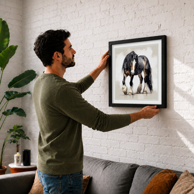 Shire Horse Gestural No.2 - Wall Art