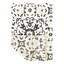 Niviah Floral Area Rug in White