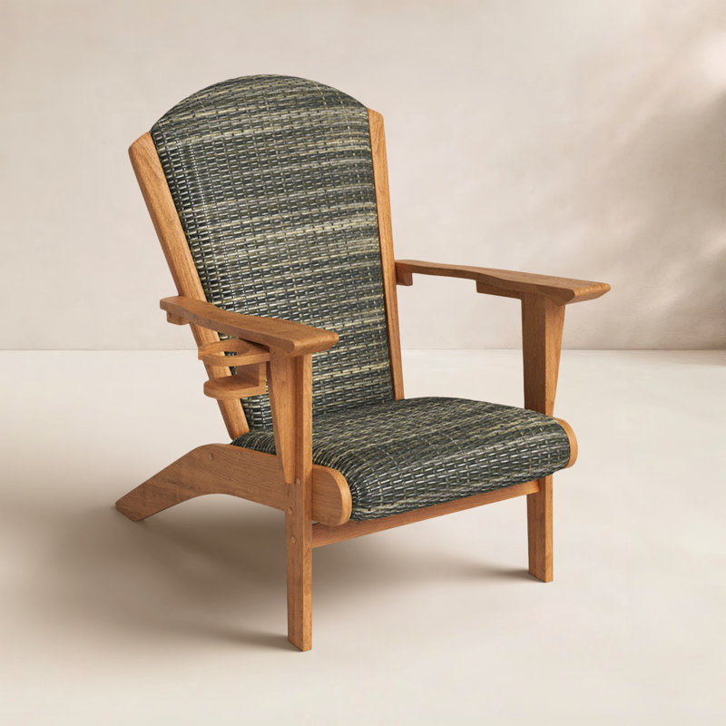 Watkins Teak Wood Outdoor Adirondack Chair