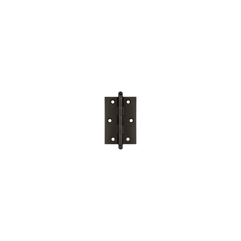 3'' x 2'' Butt Bearing Hinge, Oil-Rubber Bronze