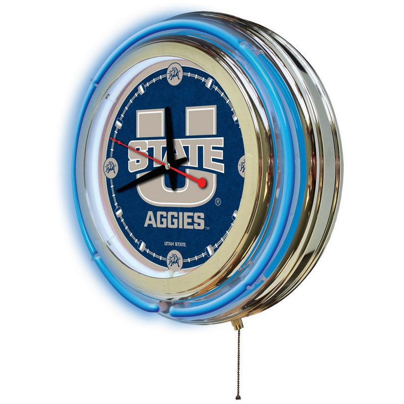 Horloge murale 15 po NCAA, Utah State