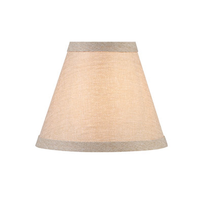 Abat-jour empire en toile de jute Huon 5 po Huon