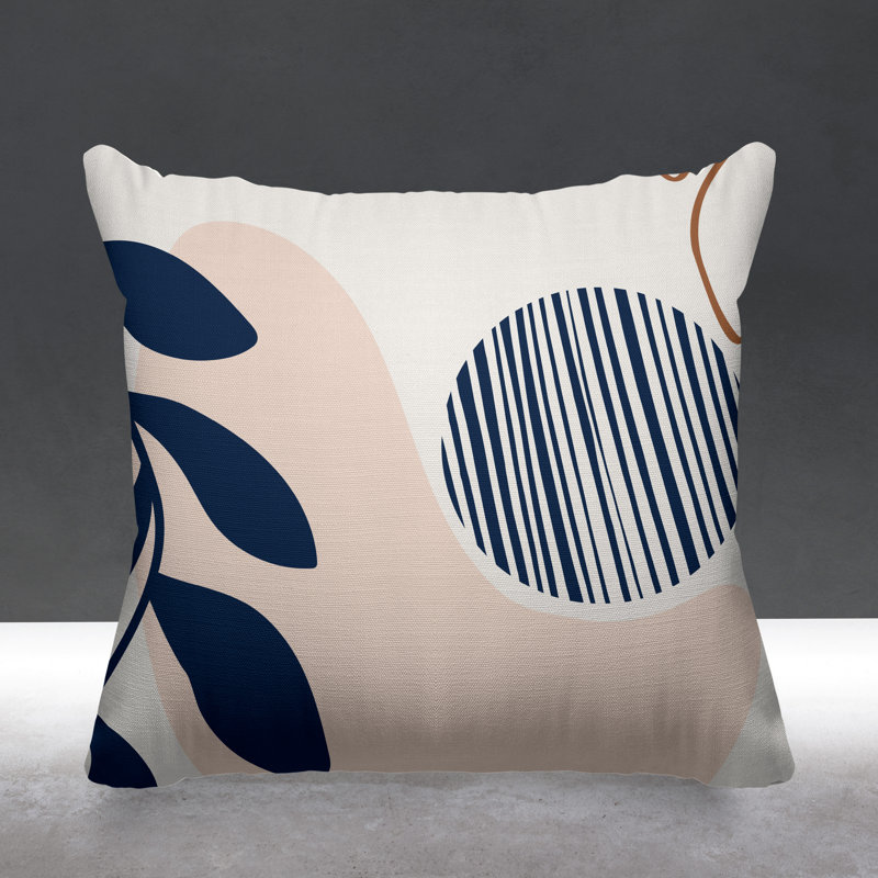 Housse et insert de coussin extérieur d'extérieur, L 17 po x H 17 po