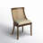 Melrose Linen Side Chair in Beige/Ivory