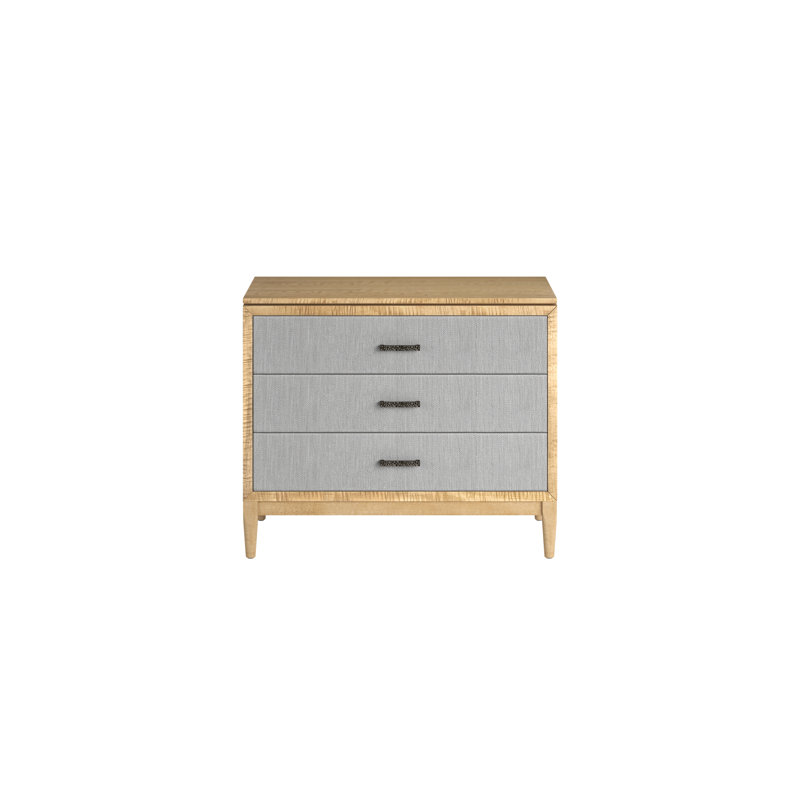 Commode d'appoint en bois massif Loft