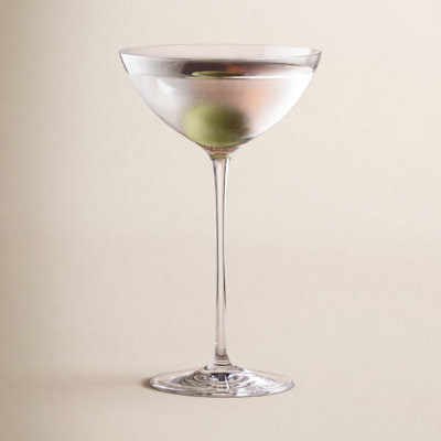 Set of 2 Savage Crystal Coupe Glasses