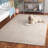Keltin Ebony Hand Tufted Wool Cotton Rug in Beige/Ivory-891596706