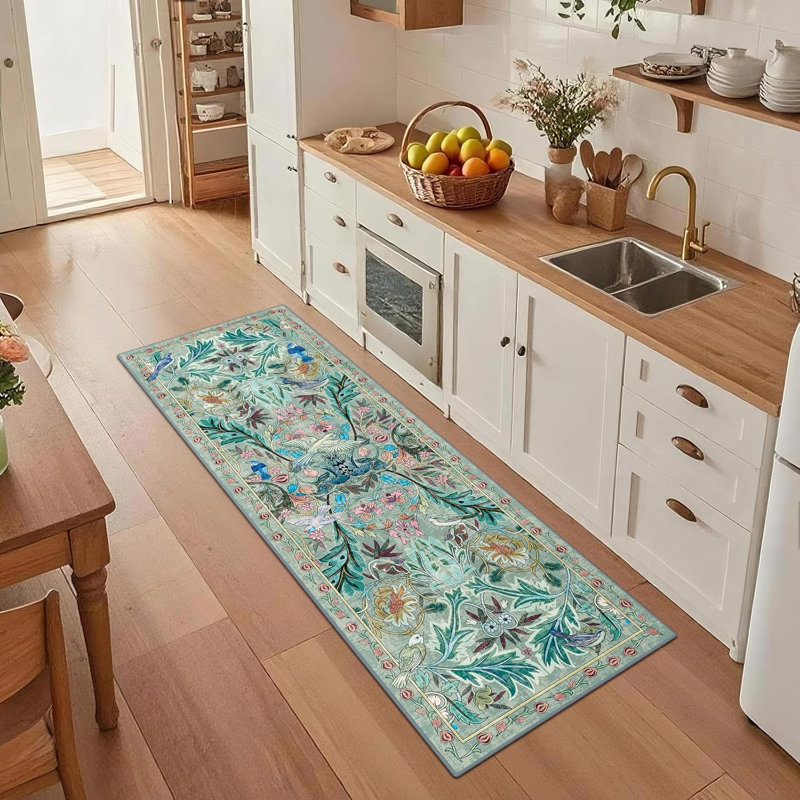 Washable Kitchen Runner Rugs, 60x180cm