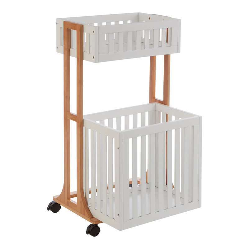 Bailar Solid Wood Bar Cart