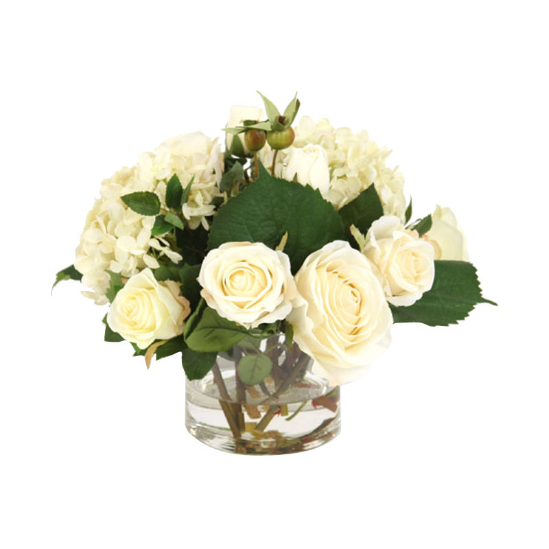 Polysilk Arrangement in Vase