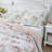 Laura Ashley Honeysuckle Cotton Reversible Peach Quilt Set-30028778