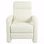 Fauteuil inclinable en molleton 31,25 po à 3 positions réglables - blanc-1229548903