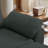 79.72" Corduroy L Shaped Sofa With Ottoman-117027010