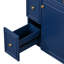 Armoire de salle de bain 24 po - style transitionnel, vaste espace de rangement bleu d'apparence sophistiquée, fonction pratique-134820971