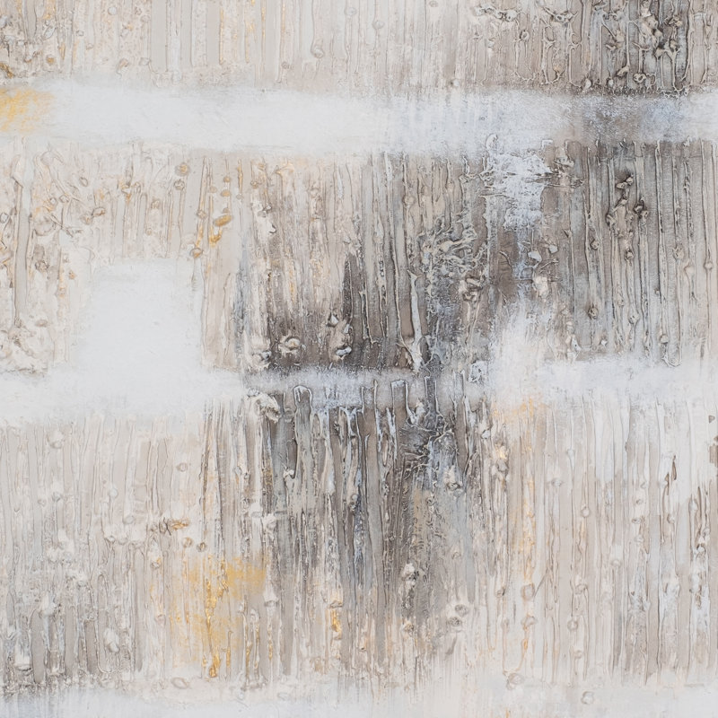 Abstract Framed On Canvas Painting