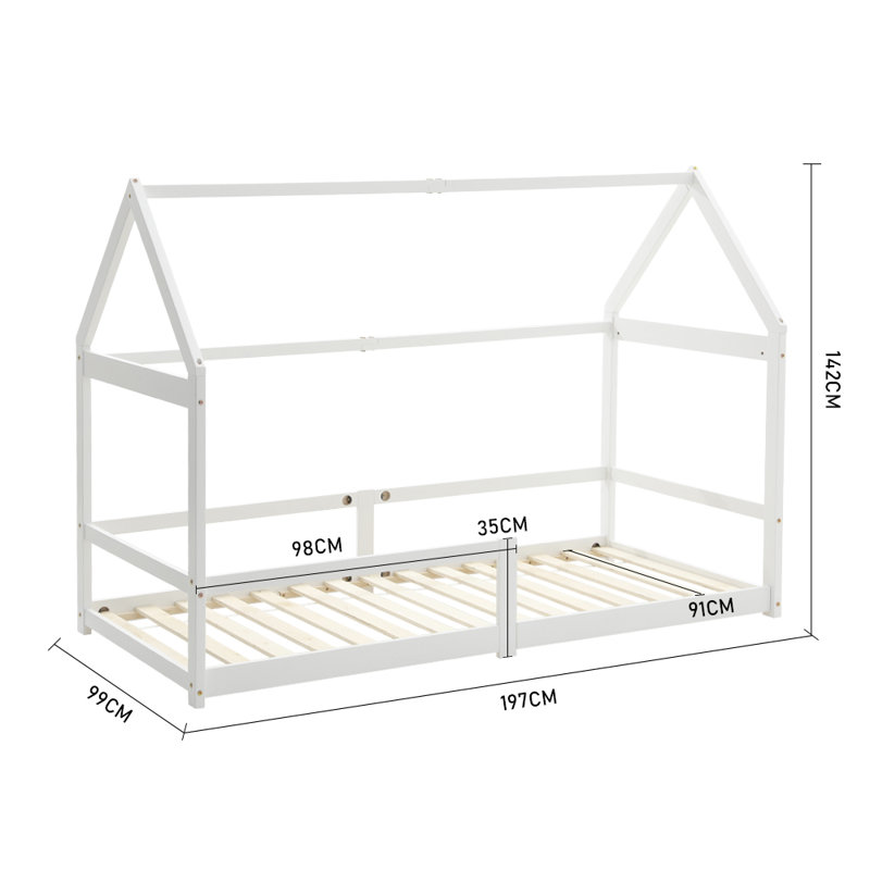 European Toddler (80 X 180cm) Standard House Beds