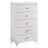Bufkin White 5 - Drawer Chest