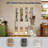 Double Pine Wood Unfinished 1 Lite Mirror Bi-Fold Door With Hardware Kit-106950890