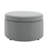 Latitude Run® Fritz Round Fabric Storage Ottoman-717219006