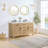 Armanno Quartz Top Double Vanity with Mirror