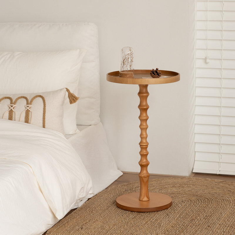 End Table, Oak Wood