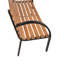 Valensia Powder Coated Steel Outdoor Bench
